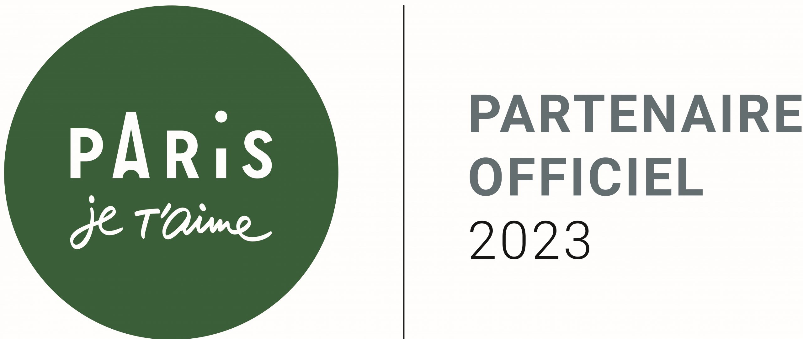 Paris je t'aime - Partnaire officiel 2023